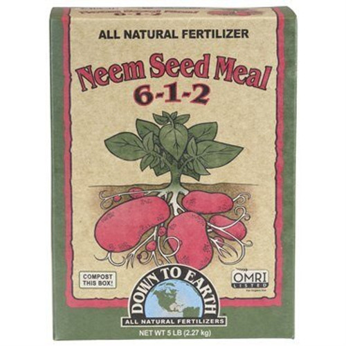 Neem Seed Meal 5# 6-1-2 OMRI *