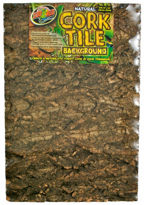 Cork Tile Medium 12" x 18" - Zoo Med Cork Tile Medium 12" x 18" - Zoo Med