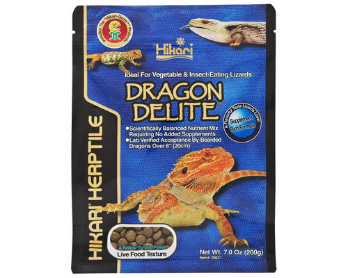 Hikari Herptil Dragon Delite Reptile Food 7oz