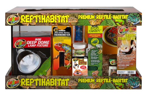10 Gallon ReptiHabitat Desert Starter Kit - Zoo Med 10 Gallon ReptiHabitat Desert Starter Kit - Zoo Med