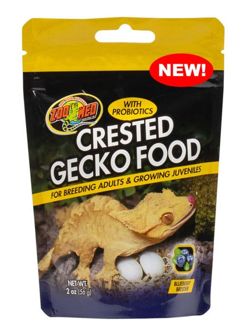 Breeder Crested Gecko Food - Blueberry Flavor 2 oz