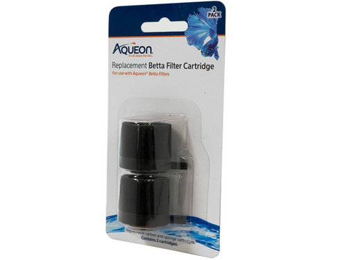 Replacement Betta Filter Cartridge 2 pk - Aqueon Replacement Betta Filter Cartridge 2 pk - Aqueon