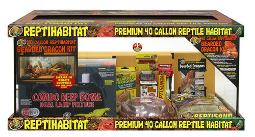 ReptiHabitat Bearded Dragon Kit 40 Gallon