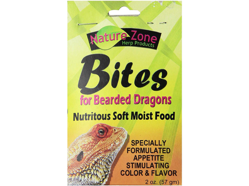 Bites For Bearded Dragons 2 oz - Nature Zone Bites For Bearded Dragons 2 oz - Nature Zone