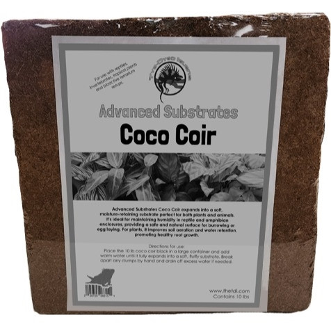 Advanced Substrates Coco Coir 10lb - Tye-Dyed Iguana | Tye-Dyed Iguana