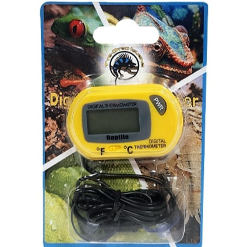 Digital Thermometer - Tye-Dyed Iguana