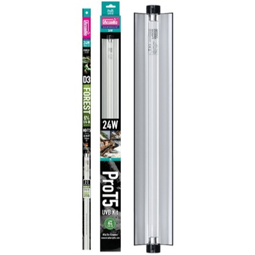 Pro T5 UVB Lighting Kit - 54W - Forest 6% Pro T5 UVB Lighting Kit - 54W - Forest 6%
