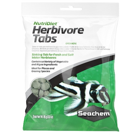 NutriDiet Herbivores Sinking Tabs - Seachem