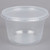 Deli Cup w/ Lid 16 oz - Tye-Dyed-Iguana