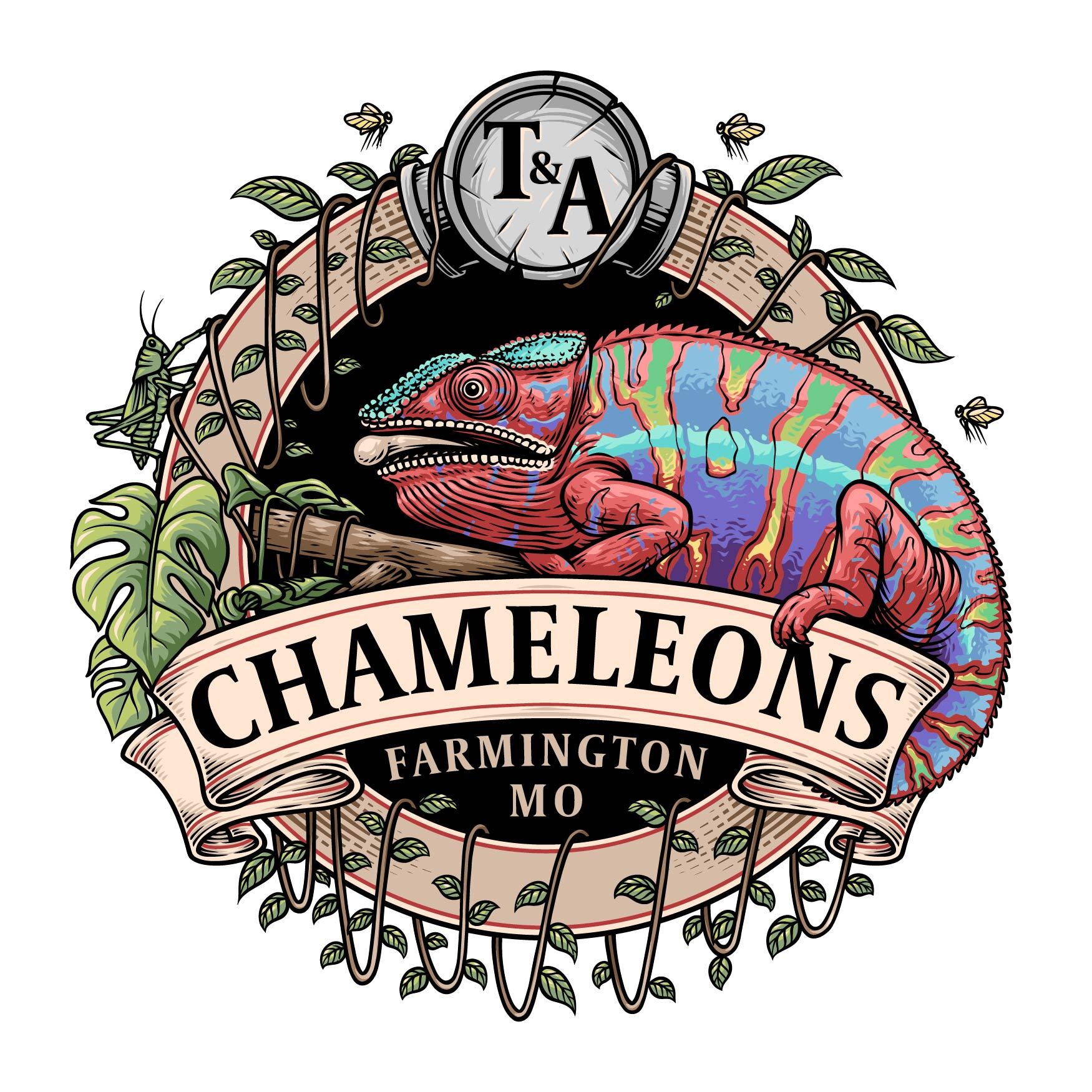 T & A Chameleons Logo