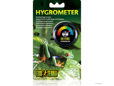 Zoo Med Analog Hygrometer - The Tye-Dyed Iguana - Reptiles and Reptile  Supplies in St. Louis.