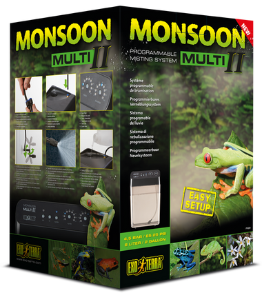 Monsoon Multi II System - Exo Terra - The Tye-Dyed Iguana