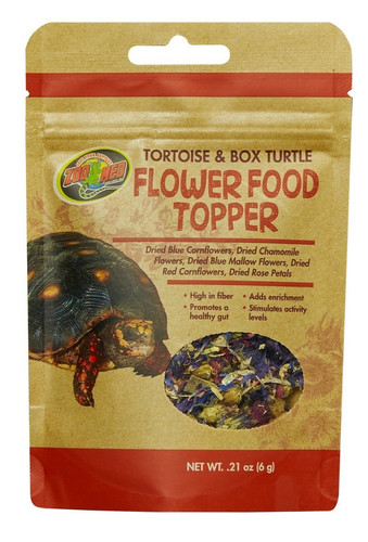Tortoise Flower Food 0.21 oz - Zoo Med | Tye-Dyed Iguana