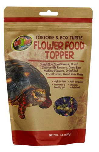 Tortoise Flower Food 1.4 oz - Zoo Med | Tye-Dyed Iguana