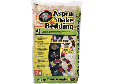 Aspen Snake Bedding 24 qt Zoo Med The Tye-Dyed Iguana