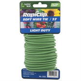 Luster Leaf 32' Light Duty Soft Wire Tie - Green *