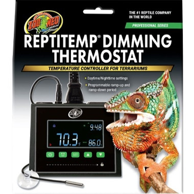 Reptitemp Dimming Thermostat - Zoo Med | Tye-Dyed Iguana