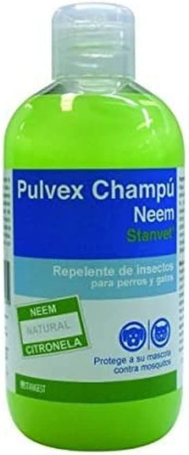 Champú repelente de insectos para perros y gatos Stangest Pulvex- 250 ml