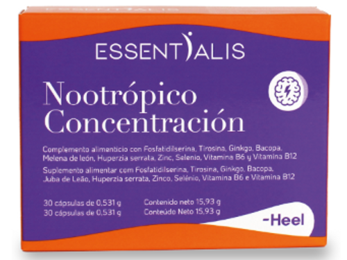 ESSENTIALIS NOOTROPICO CONCENTRACION 30 CAPSULAS