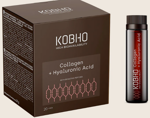 COLLAGEN   HYALURONIC ACID LIQUIDO KOBHO 20 VIALES 25 ML