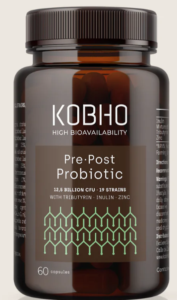 PRE·POST PROBIOTIC KOBHO 60 CAPSULAS