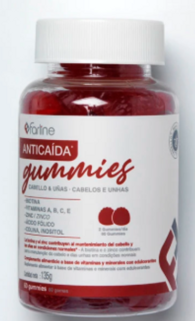 FARLINE ANTICAIDA GUMMIES 60U