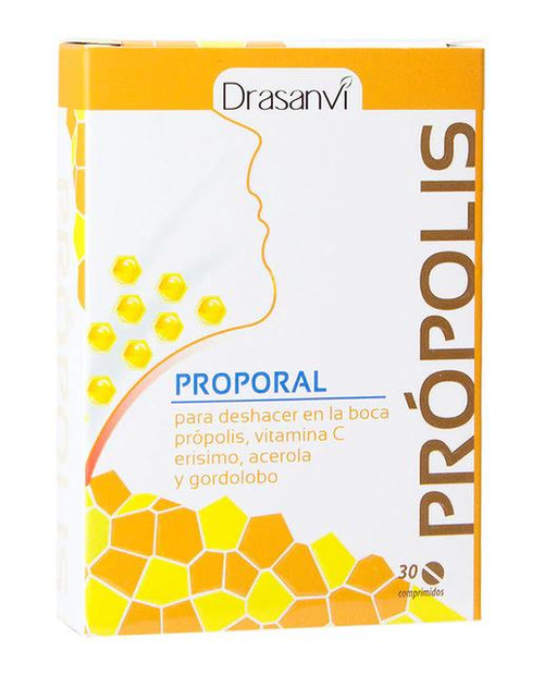 Complemento alimenticio masticable propolis oral drasanvi