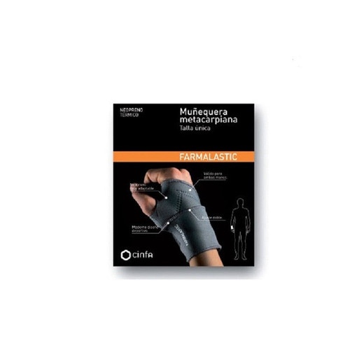 Muñequera metacarpiana farmalastic ambas manos t- única