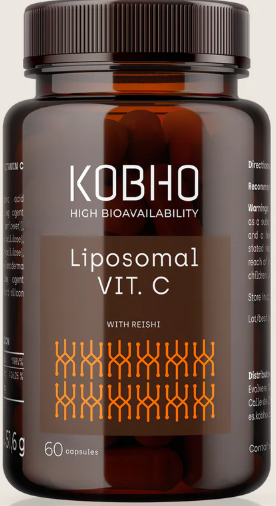 KOBHO LIPOSOMAL VIT. C  60 CAPSULAS