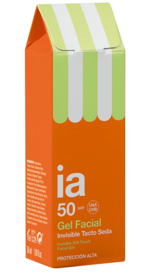 INTERAPOTHEK GEL FACIAL INVISIBLE TACTO SEDA 1 TUBO 50 ML