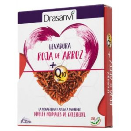 LEVARUDA ROJA ARROZ + Q10 DRASANVI 30 CAPS