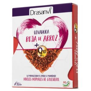 LEVARUDA ROJA ARROZ + Q10 DRASANVI 30 CAPS