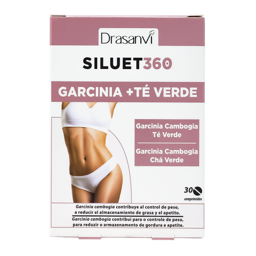 GARCINIA + TE VERDE SILUET 360 30 COMPRIMIDOS DRASANVI