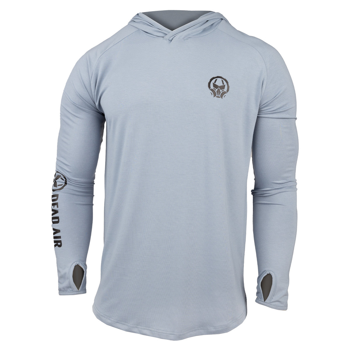 Bamboo Blend UPF Sun Hoodie Steel Blue Bamboo Blend UPF Sun Hoodie Steel Blue