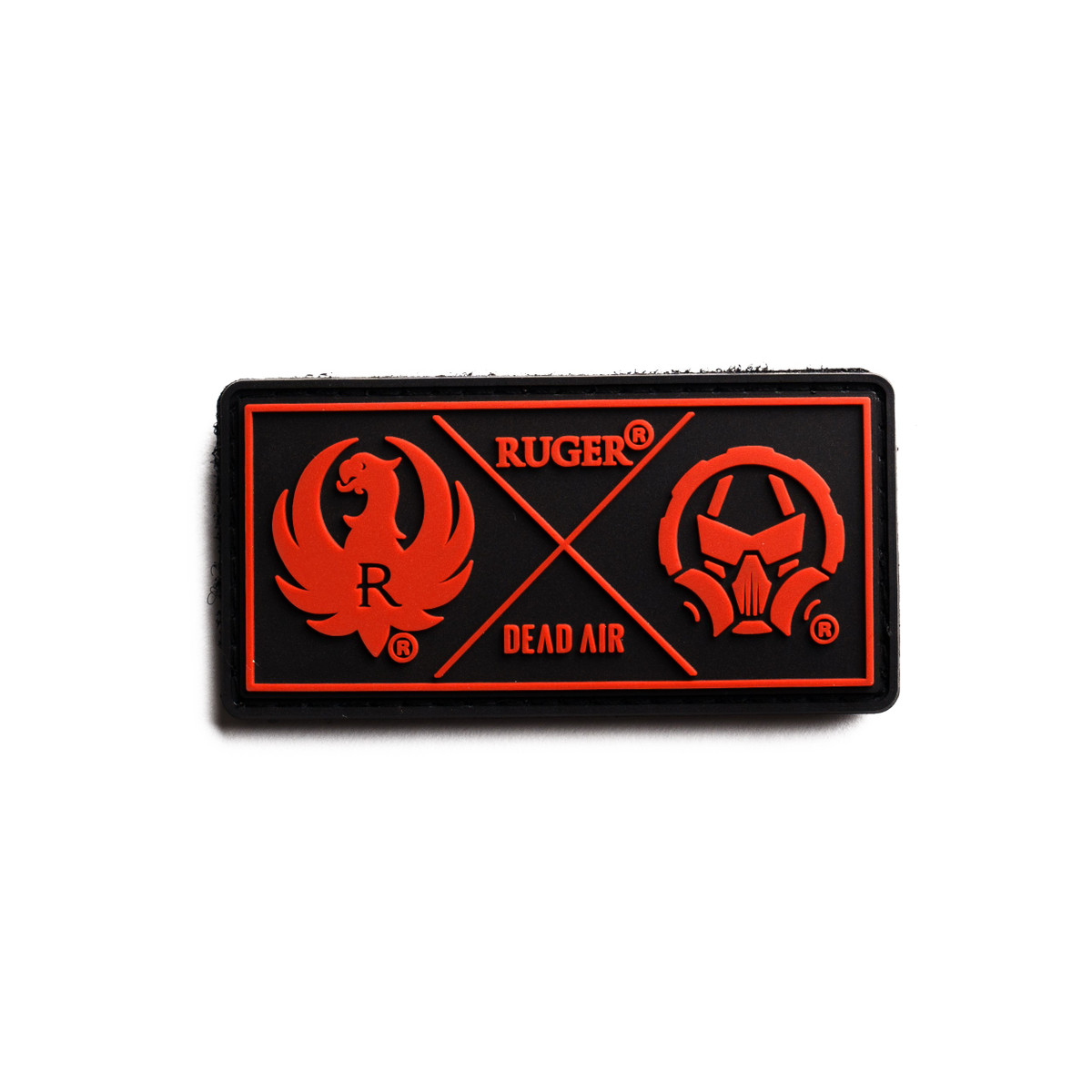 RXD Patch, Red on Black