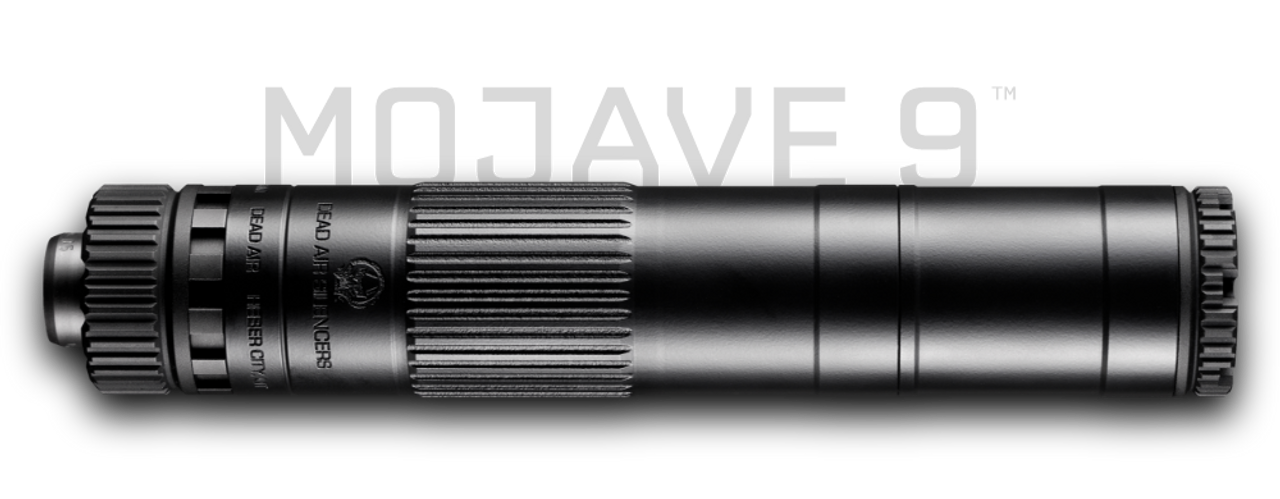 Dead Air Mojave 9 | 3D-Printed Titanium 9MM Suppressor