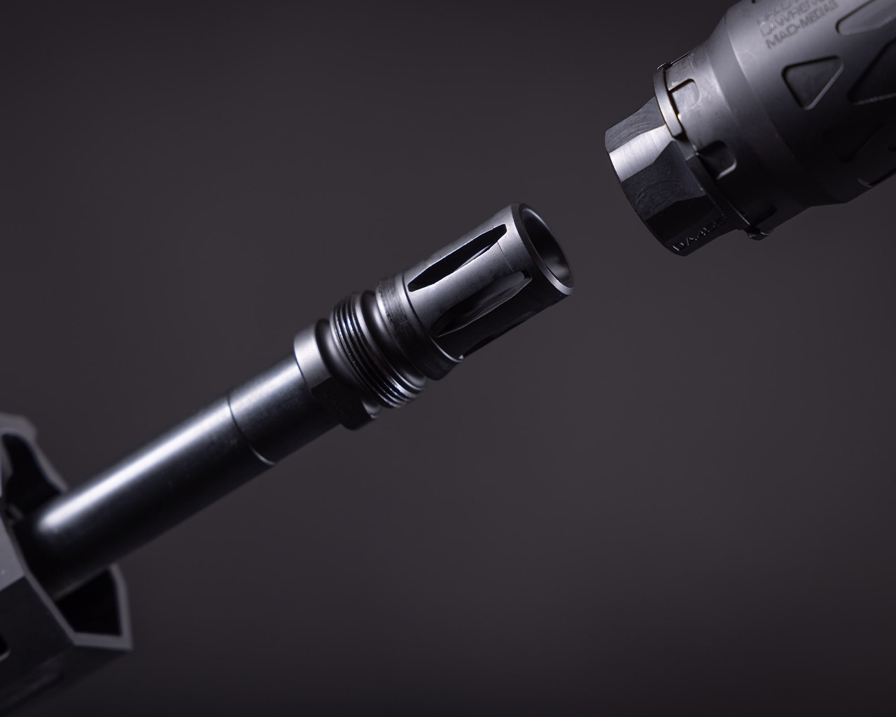 hidehide HUXWRX QD FLASH HIDERS - 5.56MM / 7.62MM - Centerfire Reserve