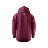 Horizontal Logo Hoodie, Maroon