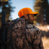 Blaze Orange Dead Air Patch Hat