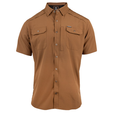 【COYSEIO】 PRONG SNAP MINI LOGO TEE ASH BROWN Coyseio Prong Snap Mini Logo Tee - Ash Brown | International