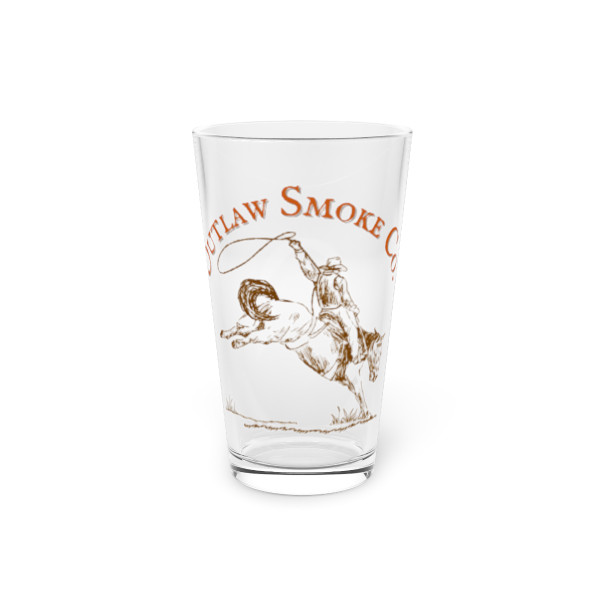 Outlaw Pint Glass