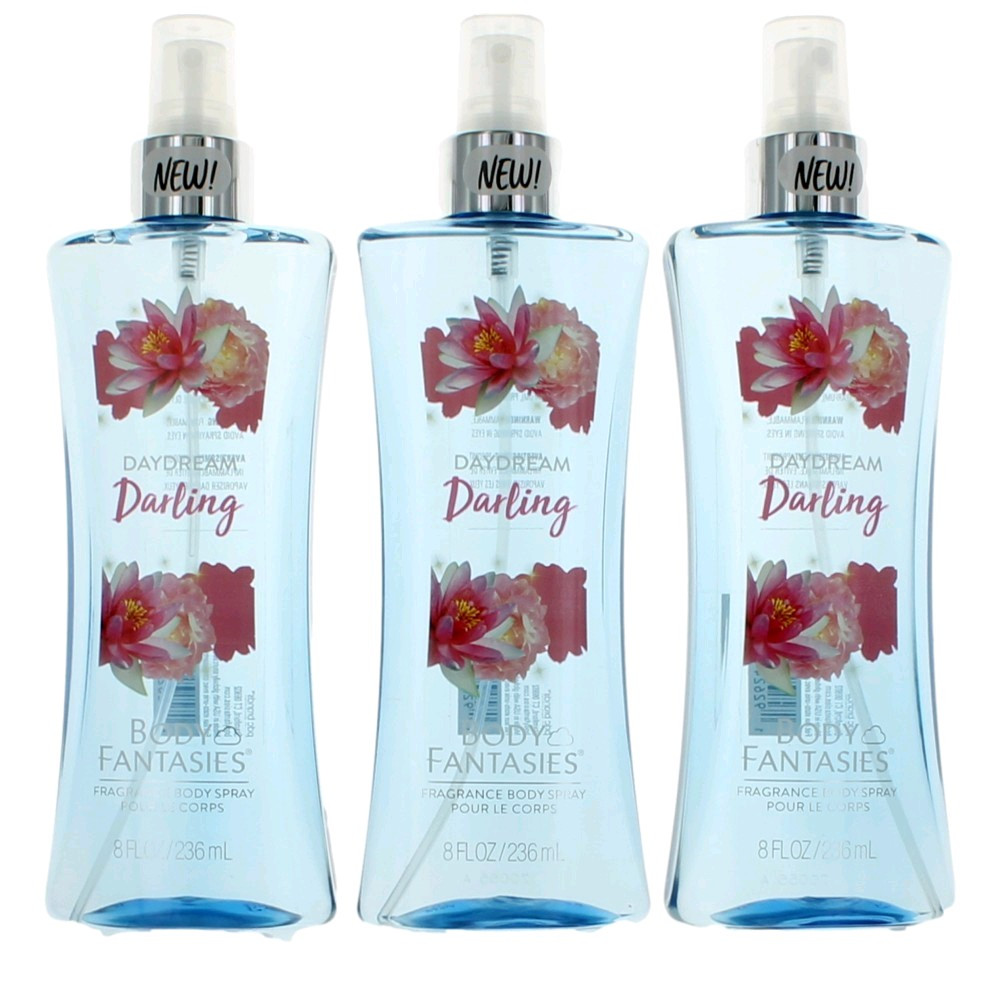 Daydream Darling by Body Fantasies, 3 Pack 8oz Fragrance Body