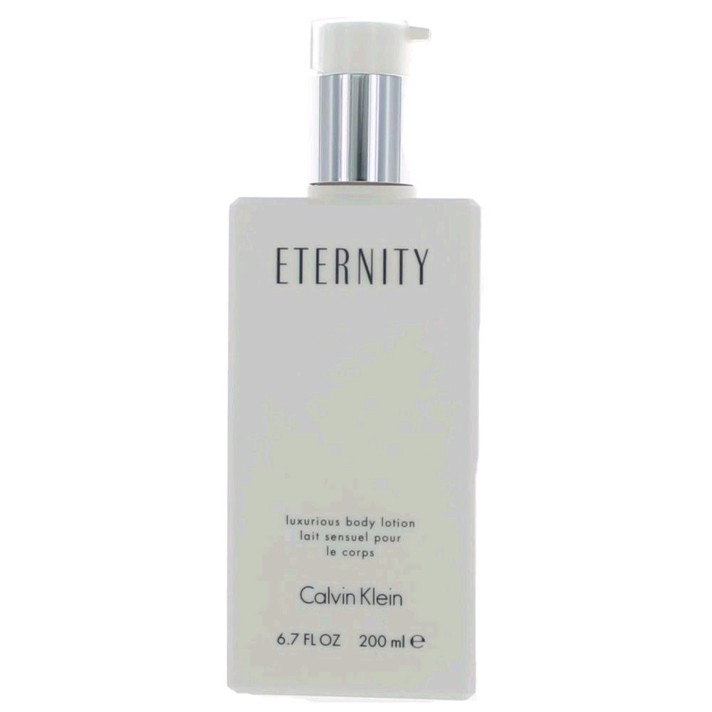   Eternity ボディローション Eternity by Calvin Klein, 6.7 oz Body Lotion for Women with Pump