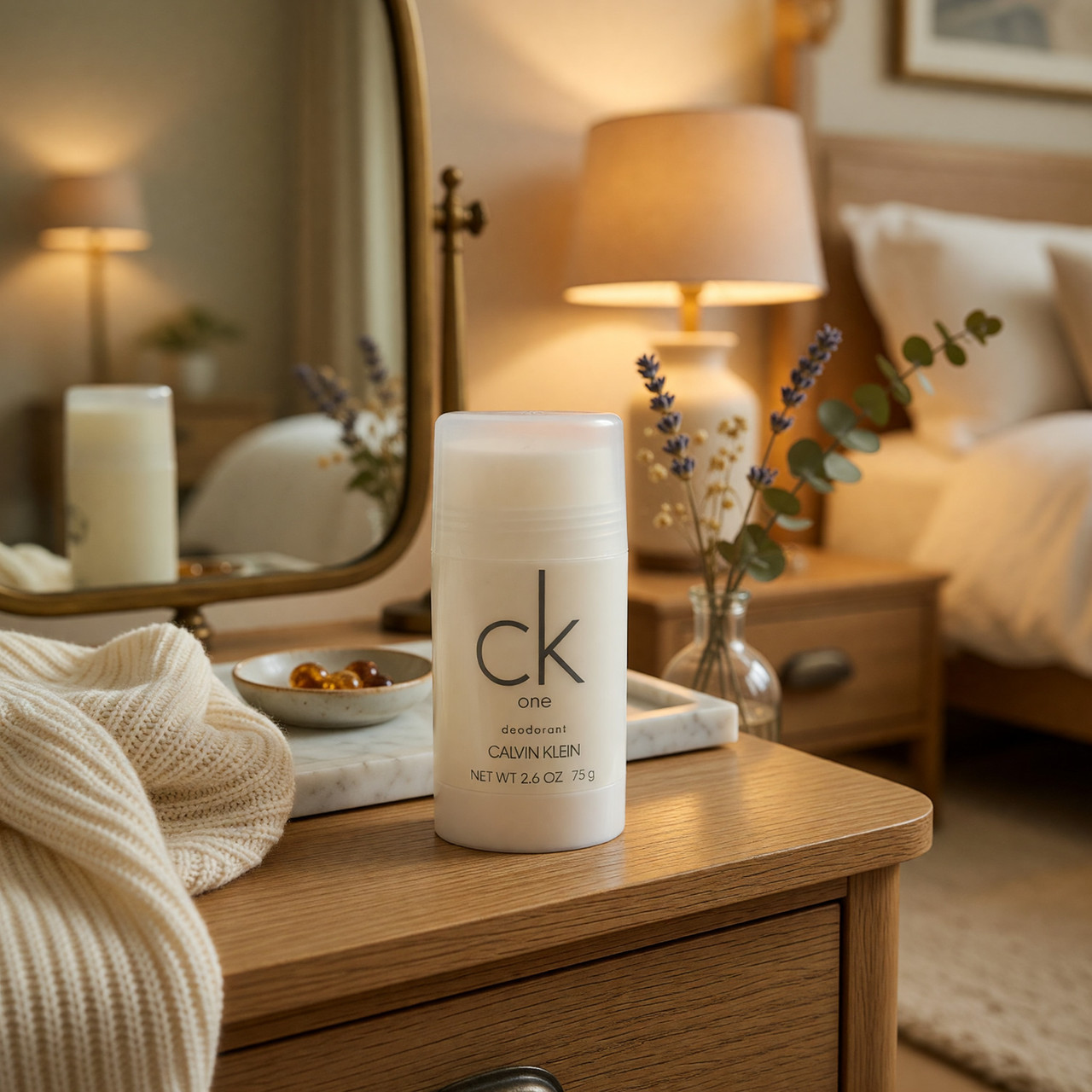 CK One by Calvin Klein, 2.6 oz Deodorant Stick Unisex