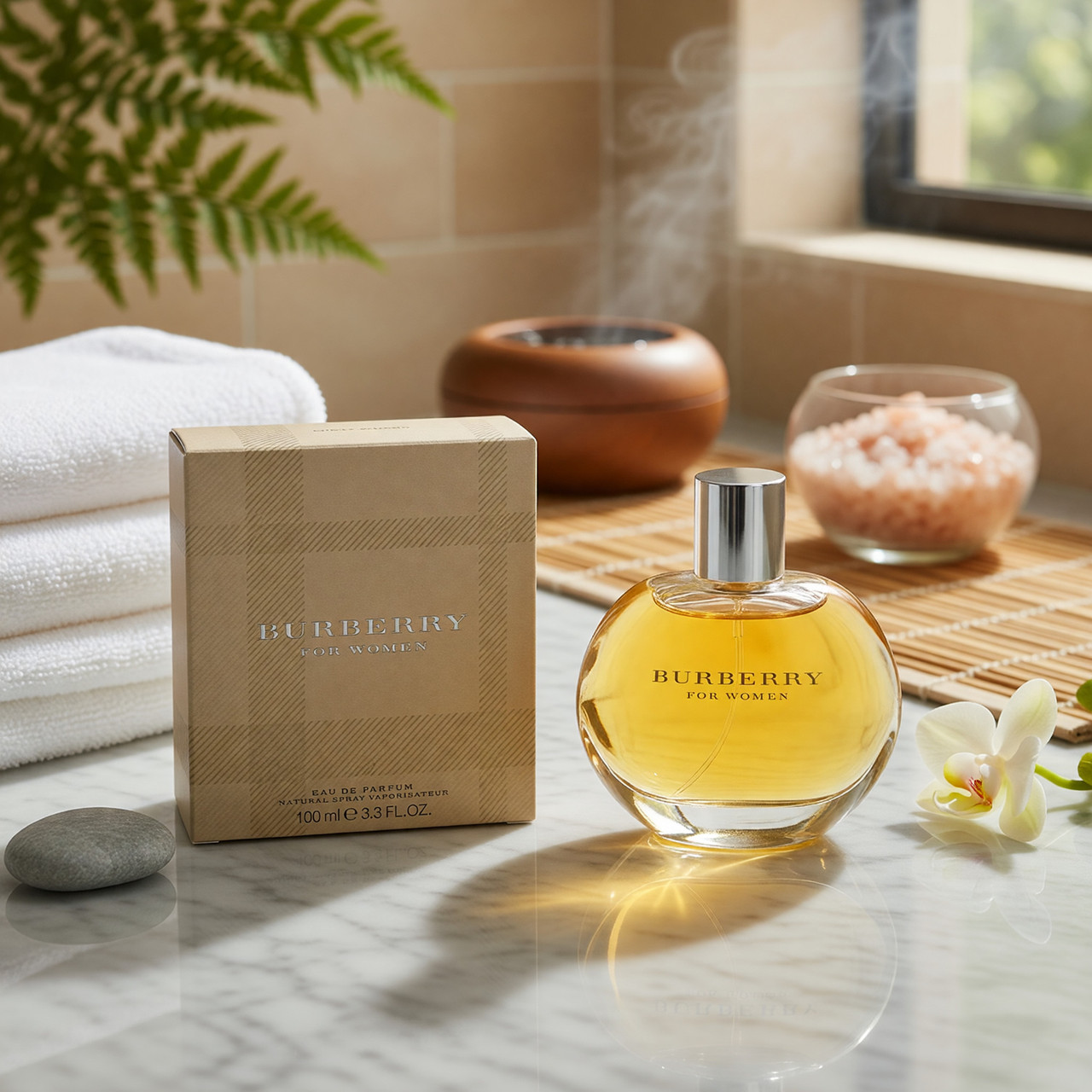Burberry香水 90ml Burberry by Burberry, 3.3 oz EDP Spray for Women