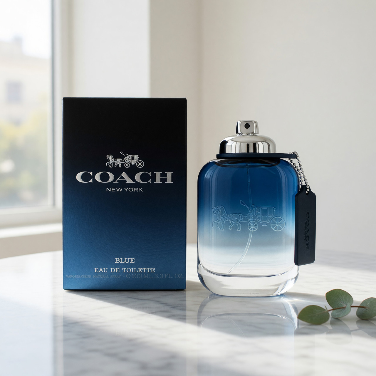 Coach Blue by Coach, 3.4 oz EDT Spray for Men