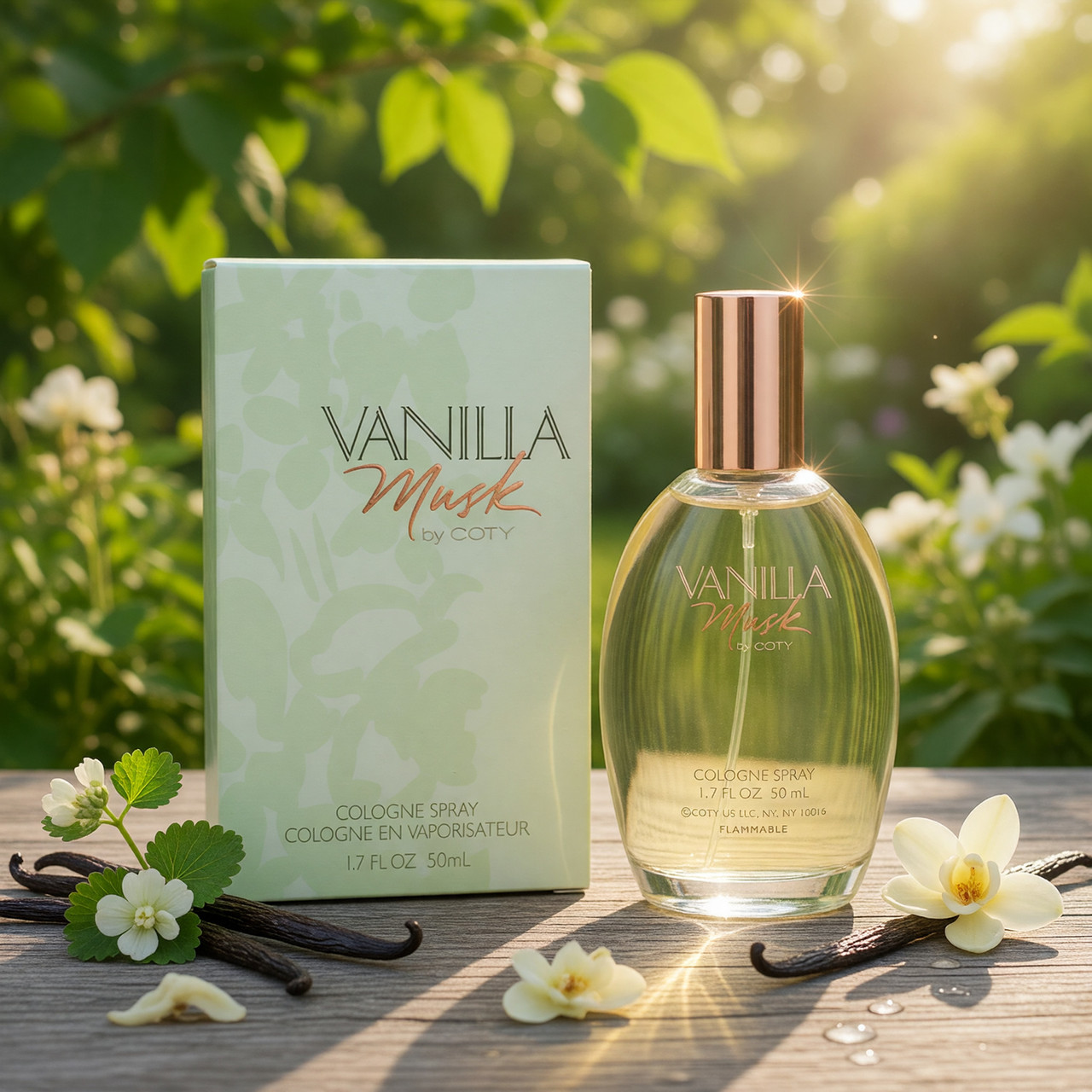 Vanilla Musk by Coty, 1.7 oz Cologne Spray for Women