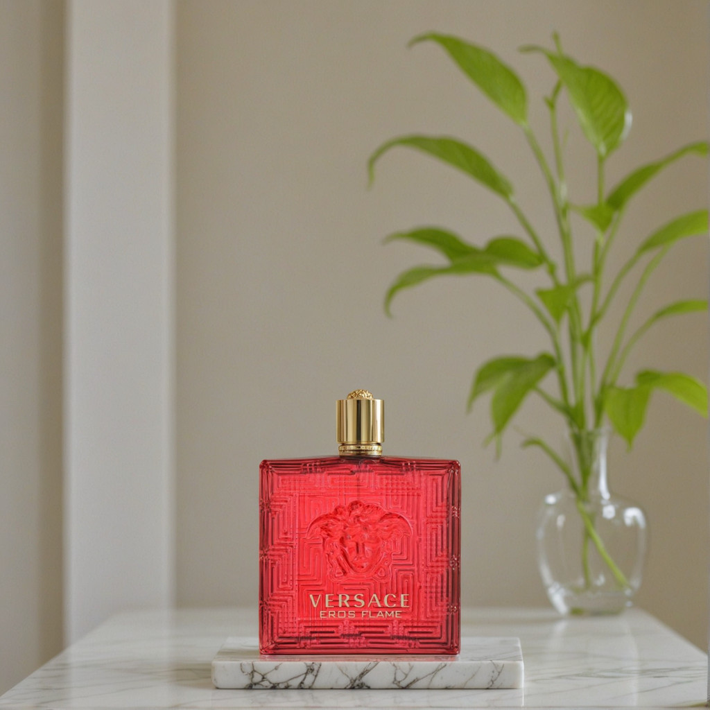 Eros Flame by Versace, 6.7 oz EDP Spray for Men