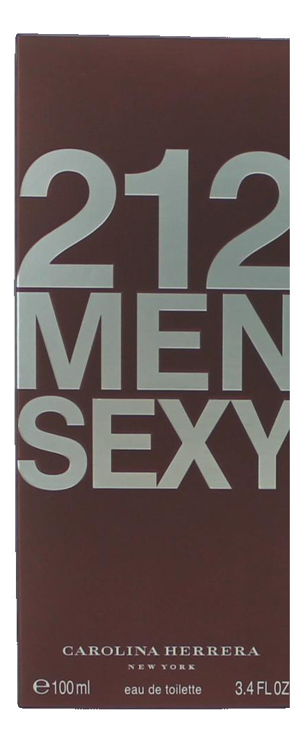 212 Sexy by Carolina Herrera, 3.4 oz EDT Spray for Men