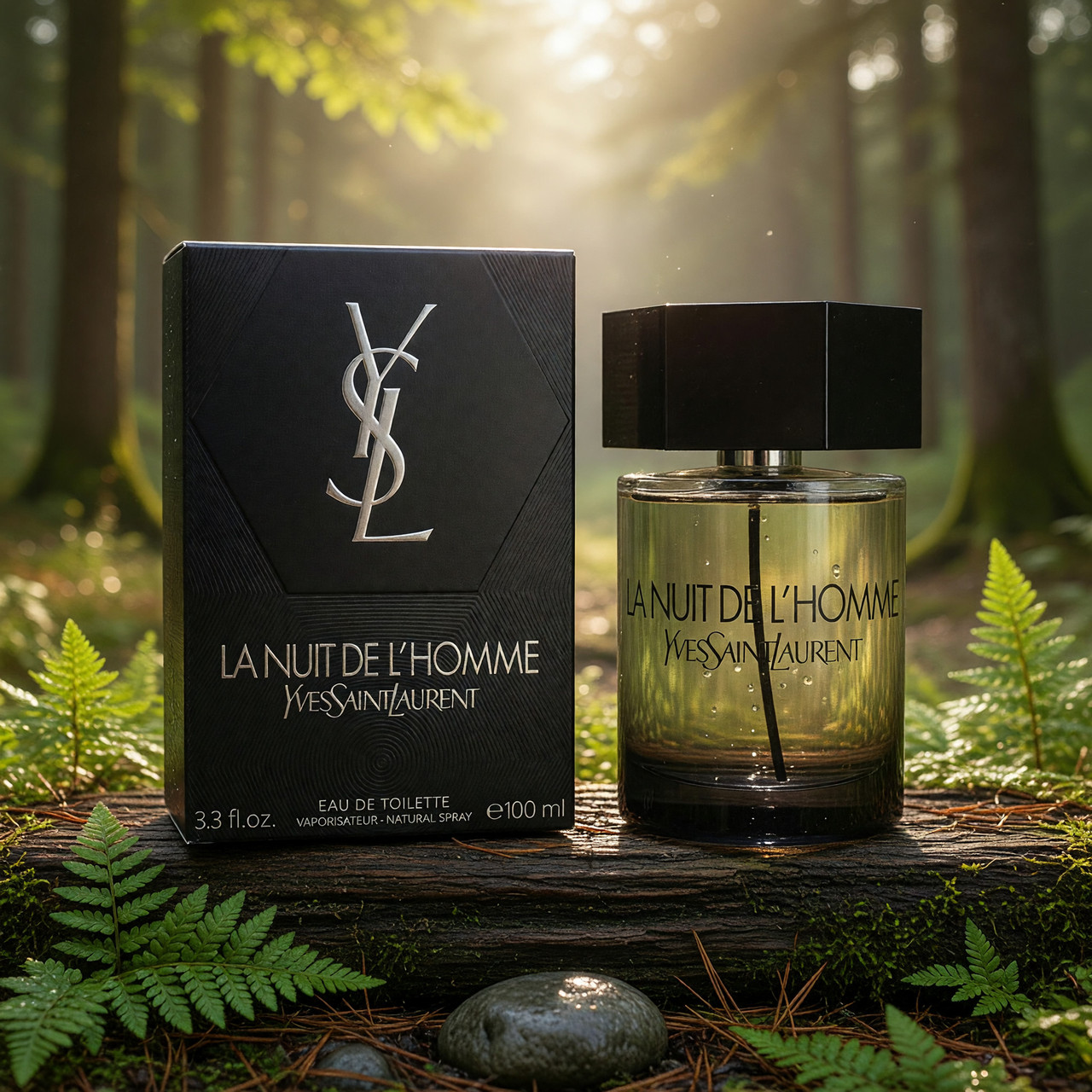 La Nuit De L'Homme by Yves Saint Laurent, 3.3 oz EDT Spray for Men